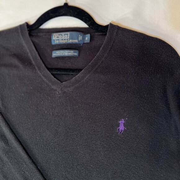 Black Polo Ralph Lauren Sweater - Picture 1 of 2